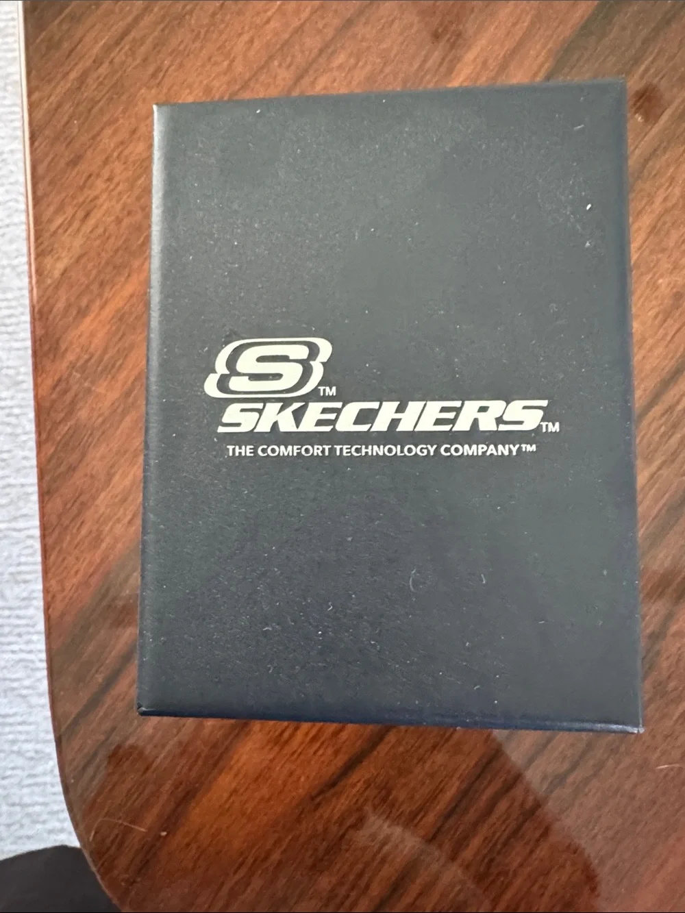 Skechers Gold-Tone Case with Brown Leather Strap Watch